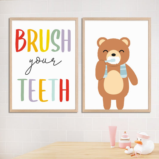 Duo Set | Kids Brush Your Teeth