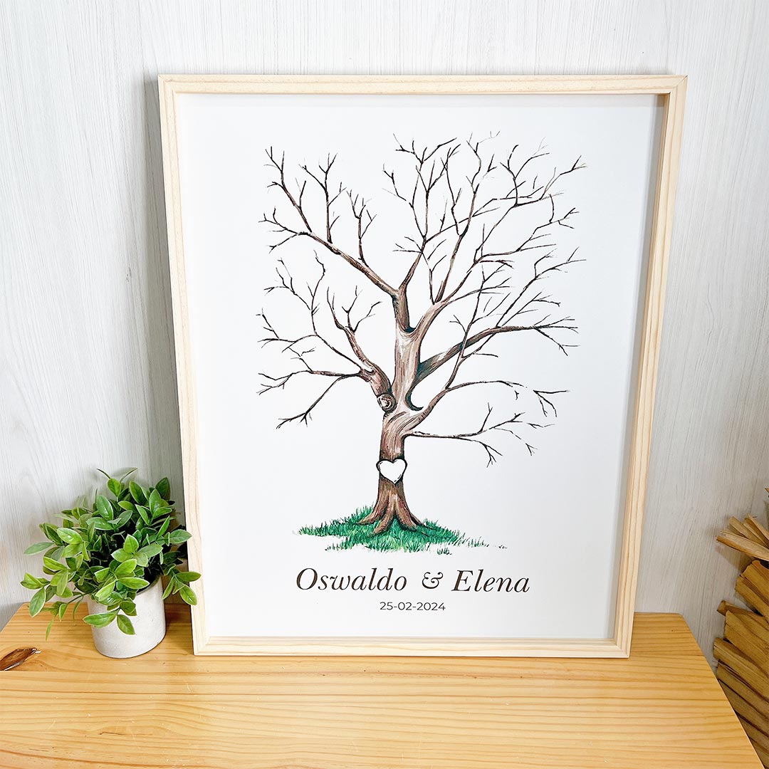 Árbol para Huellas de Invitados