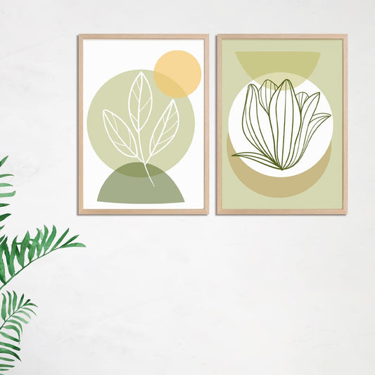 Duo Set |  Garden Botanical Signs