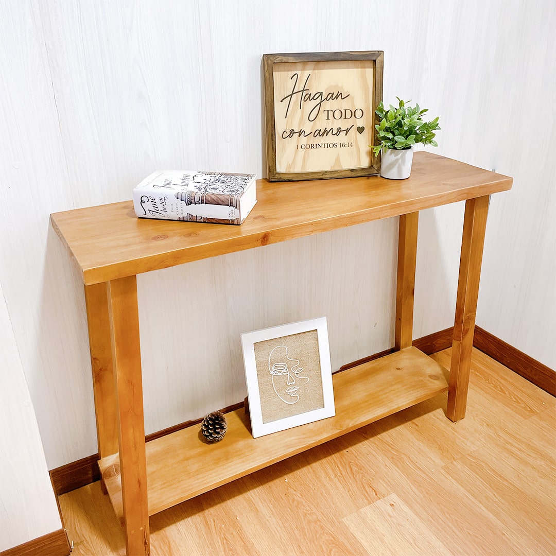 Mueble de madera para decorar hogares rústicos