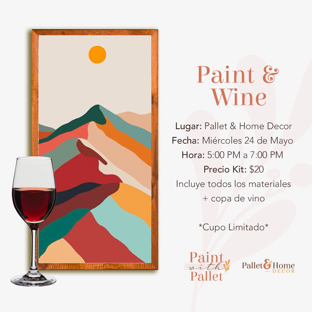 24 Mayo | Paint & Wine AfterOffice