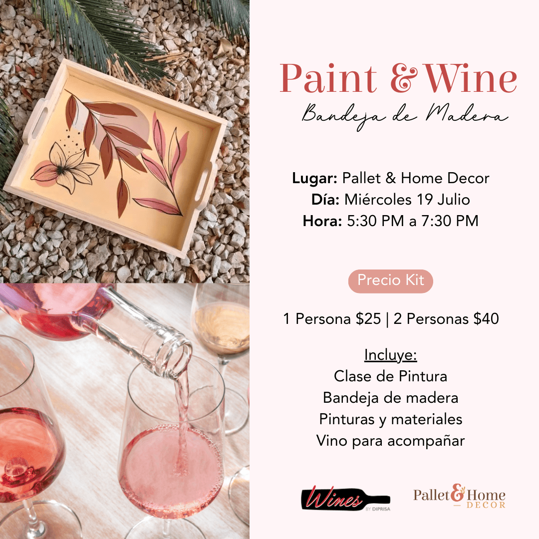19 Julio | Paint & Wine