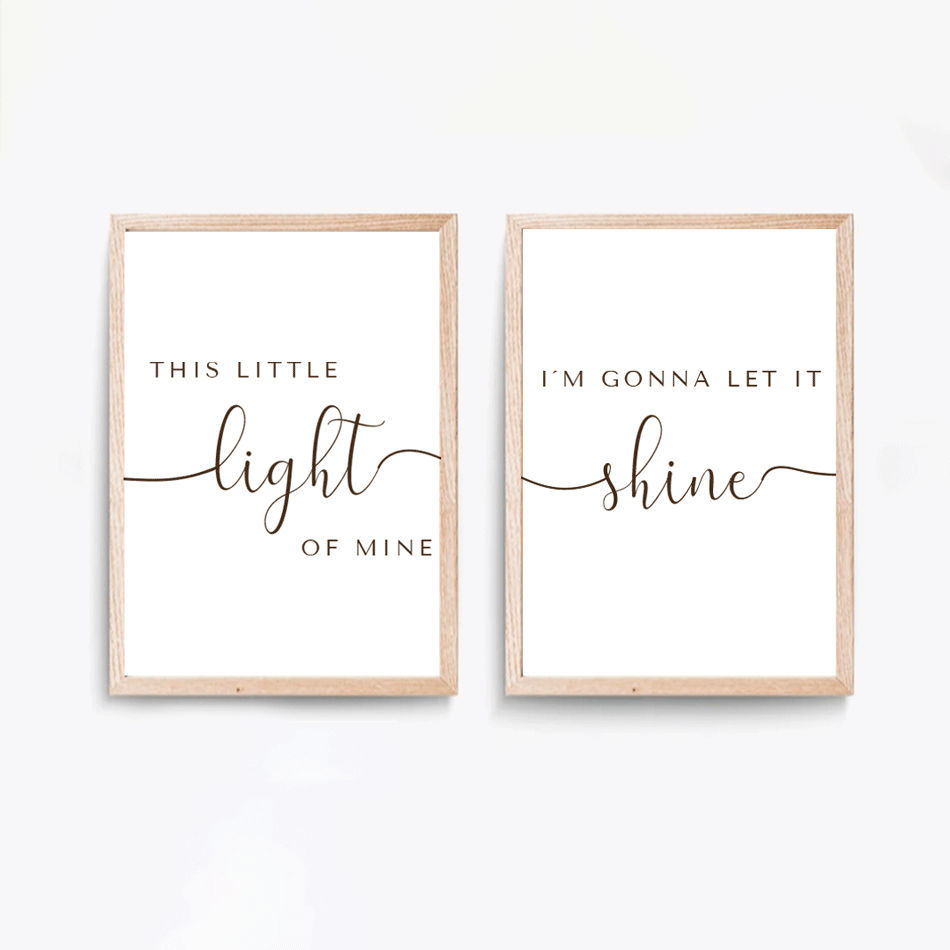 Duo Set | Little Light Let It Shine